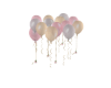 gold balloons