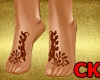 CK)small tattoo Feet