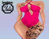 Pink SwimSuit /Tattoo