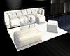 WHITE SOFA SET