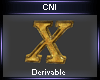 Derivable Alphabet-X