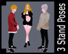 3 Standing Poses ღ