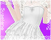 A| White Lace Dress