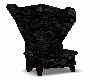 Black Wing Back chair