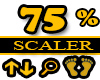 75% Scaler Feet Resizer