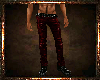 Red Black Leather pants