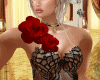 DRESS*RED BLACK