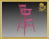 Pink Country High Chair