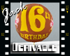 16th Birthday Balloon