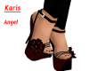 ~DD~ Red Flower heels