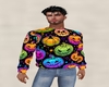 Sweater - Neon Pumpkins