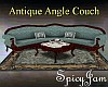 Antique Angle Couch LtBL