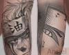 Naruto Arms Tattoo