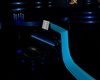 Blue on Black Piano