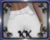 KK Aery Jeans White