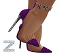𝓩- Lola Purple Heels