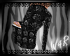 W| BLACK PLATFORMED SHOE
