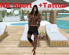 Swimm Short +Tatoo Black