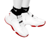White & Red Air 11s