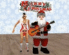 Winter Santa Guitar Play