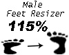 Feet Resizer 115%