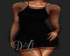 |DA| Black Netted Dress