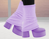 Warm Winter Boot Lilac