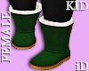 iD: Green Snow Boots