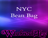 NYC Bean Bag