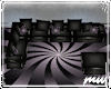 !Lobby Couch 6 Black