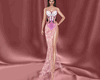 AM. Pink Butterfly Gown
