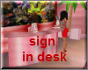Sign In Rec Desk