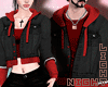 !N Red Jacket Couple F