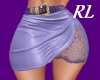 RL Lavendar Mini Skirt