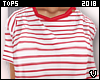 V| Cheap Red Crop Top