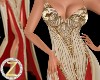 *Aphrodite Gold&Red gown