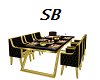 SB* Black/Gold Dinner