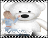 ♥ Hug White Teddy Bear