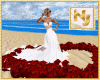 NJ] Wedding Gown roses