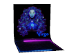 Virgo - Neon Backdrop