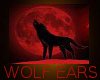 Wolf Ears Red Black F