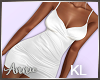 Silky Dress - White KL