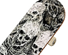 skull skateboard
