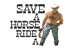Save a horse ride
