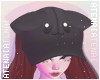 ❄ Kitty Hat Black