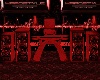 Red hardstyle DJ stand