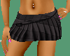 [SD] Plaid Skirt Black