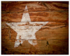 Wood Lone Star Wall