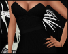 Gown ~ Black & Feathers