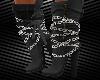 CRF* Gray Chained Boots